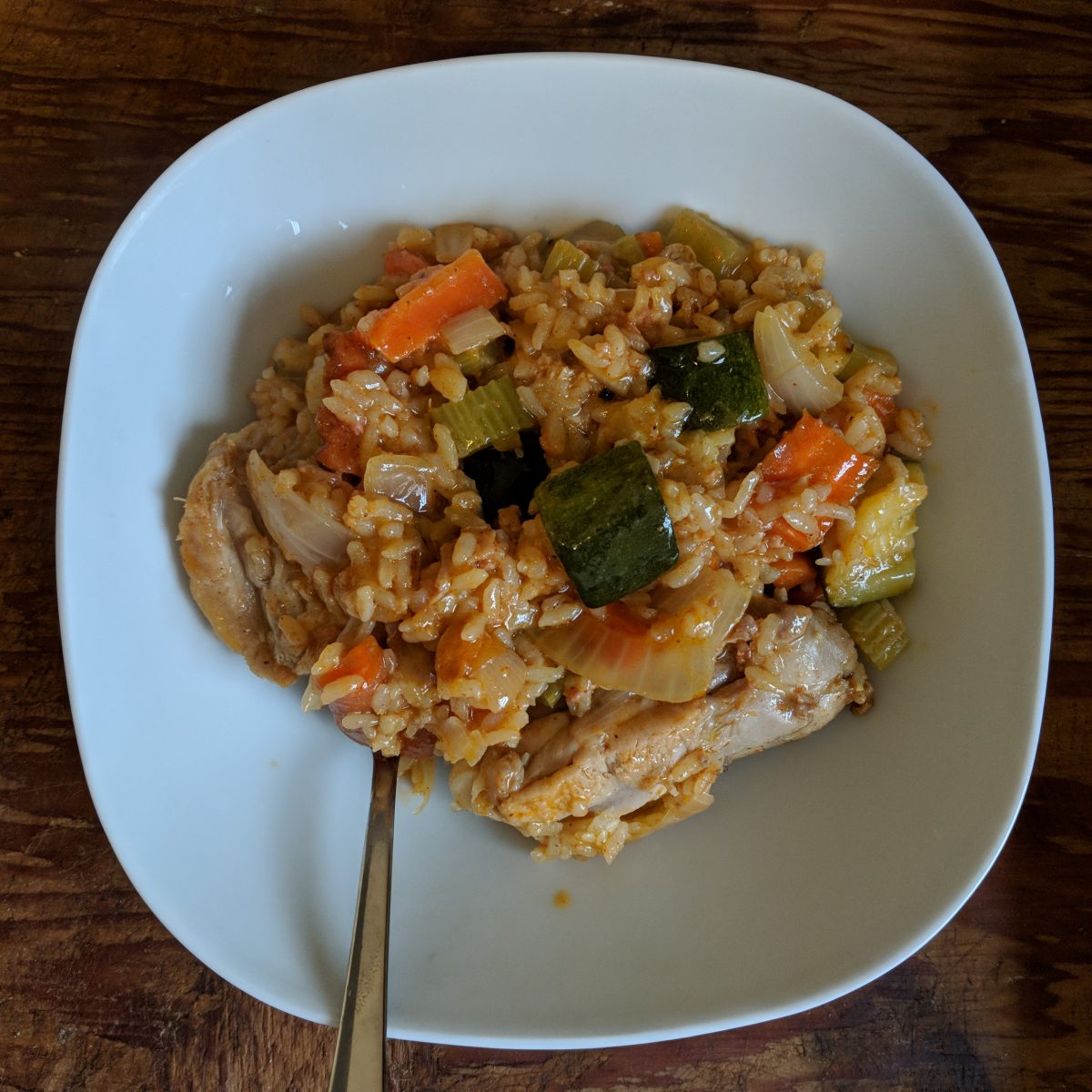 One-Pot Portuguese(ish) Chicken and Rice